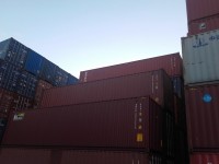 40'HC jūrinis konteineris,rudas,TRLU